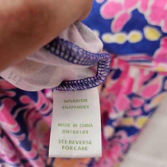Lilly Pulitzer Sloane Midi Dress Catch and Release Size S - Picture 7 of 10